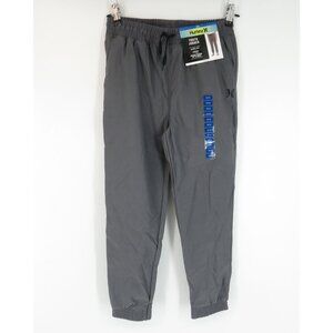 Hurley Youth Gray Jogger Pants 10/12 Elastic Cuff Stretch NWT $40